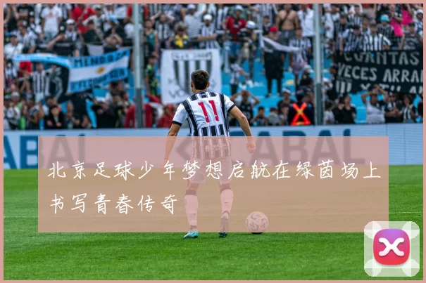 北京足球少年梦想启航在绿茵场上书写青春传奇